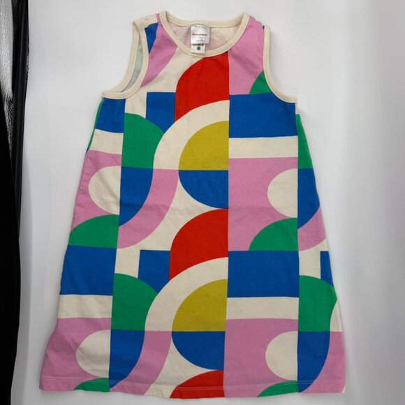 Hanna Andersson Other - Hanna Andersson Colorful Shapes Tank Dress Size 120